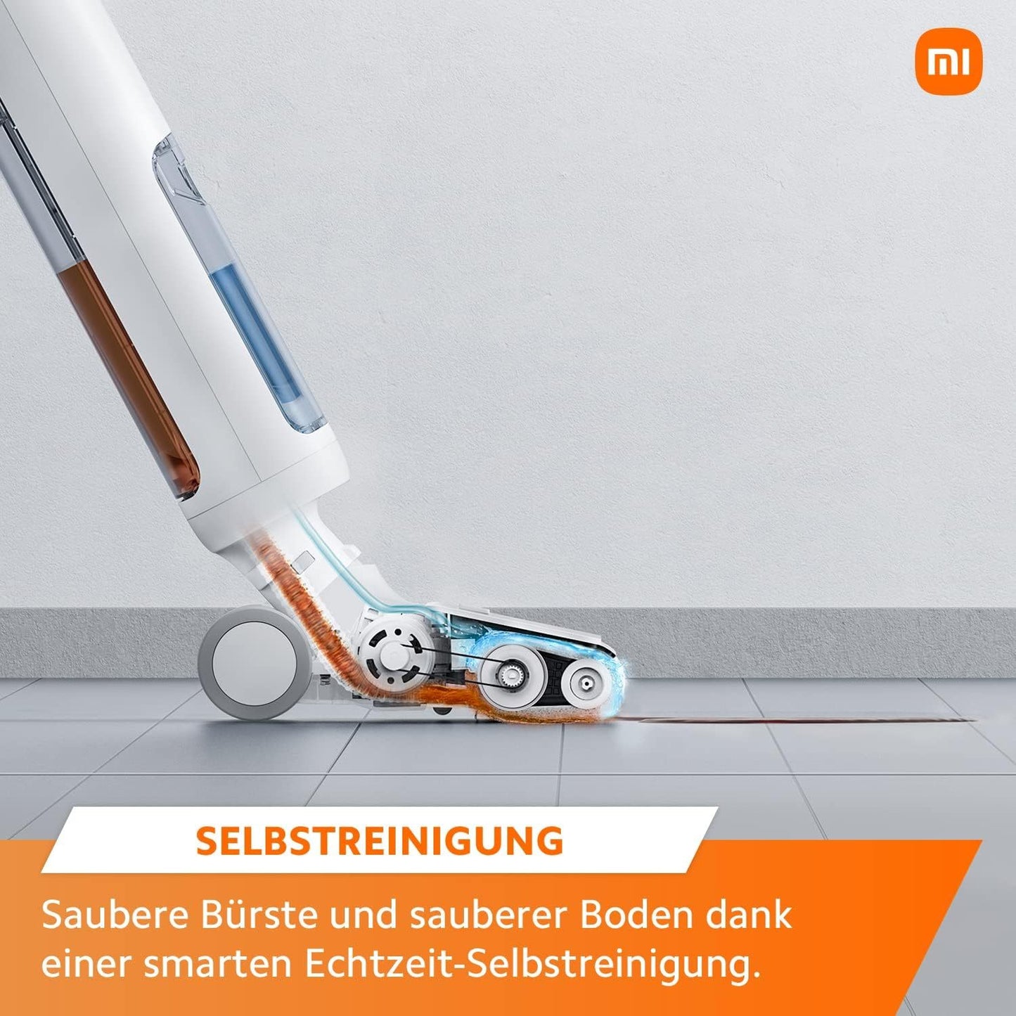 Xiaomi B0BBRNWH1V Truclean W10 Ultra Wet Dry Vacuum Cleaner with All-in-One Station Including Charging and Drying Function (Wipe with 75°C Water, Up to 35 Minutes Battery Life, LED Display), White