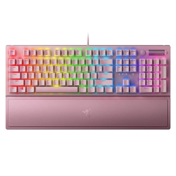 Razer BlackWidow V3 (Green Switch) - Mechanische Gaming Tastatur | Quartz Pink