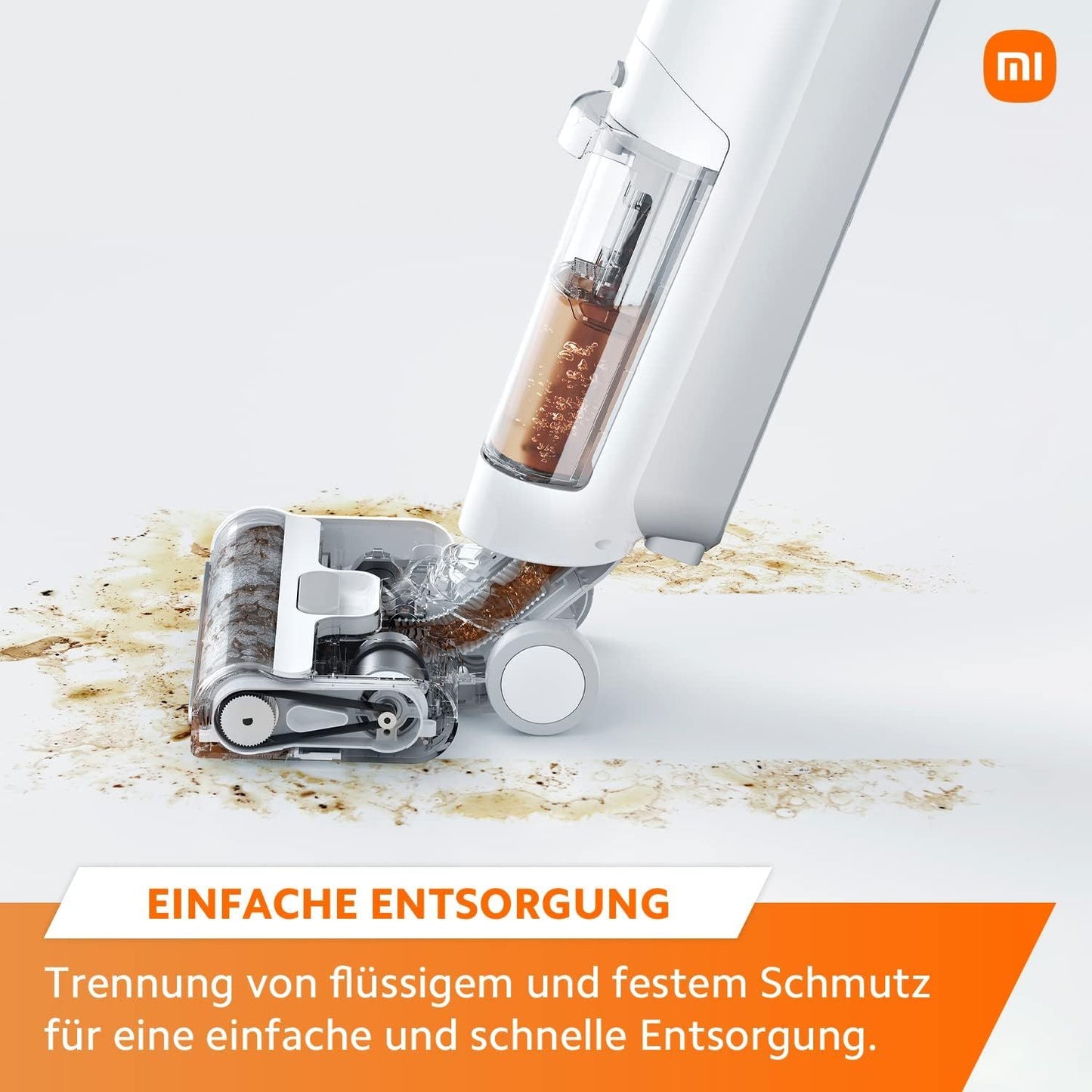 Xiaomi B0BBRNWH1V Truclean W10 Ultra Wet Dry Vacuum Cleaner with All-in-One Station Including Charging and Drying Function (Wipe with 75°C Water, Up to 35 Minutes Battery Life, LED Display), White