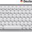 Rapoo Ralemo Pre 5 kabellose Tastatur, Mechanisch Tasten, DE-Layout QWERTZ weiß