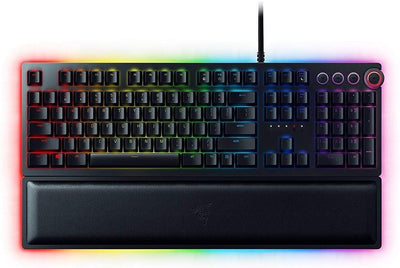 Razer Huntsman Elite (Purple Switch) - RGB Gaming Tastatur, opto-mech, US-Layout