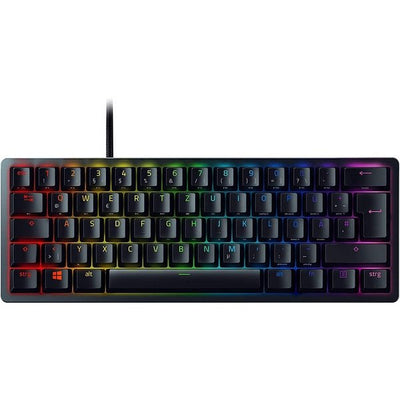 Razer Huntsman Mini - Kompakte 60% Gaming Tastatur QWERTZ | DE-Layout, Schwarz