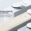 Xiaomi E10 Robot Vacuum Cleaner 4000Pa Bagless White with WiFi, Alexa, Google Assistant