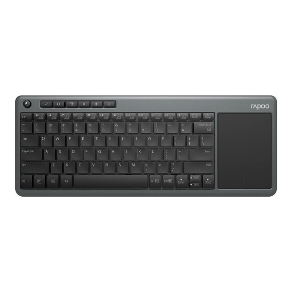 Rapoo K2600 kabellose Tastatur mit Touchpad, 2.4 GHz Wireless via USB