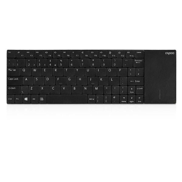 RAPOO E2710 Wireless, Schnurlos Keyboard schwarz - (DEU Layout – QWERTZ)