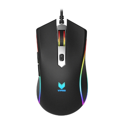 RAPOO VPRO V280 Optical Gaming Maus Schwarz Black 7000DPI