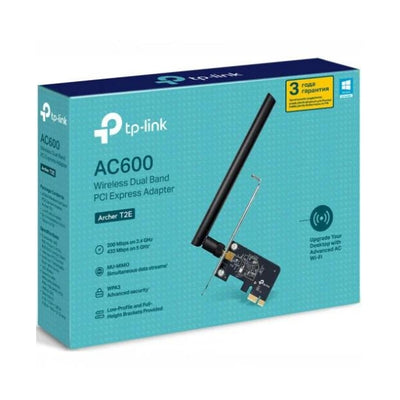 TP-LINK Archer T2E V1 - Karta sieciowa - PCIe - Dwuzakresowa sieć WLAN AC600