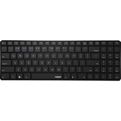 Rapoo E9110 kabellose Tastatur, 2.4 GHz Wireless, ultraschlankes Design