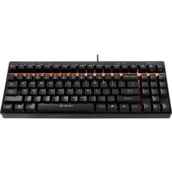 RAPOO V500 Puristische Mechanische Gaming Tastatur Wired DEU Layout QWERTZ